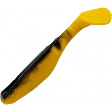 Виброхвост MANNS Flipper желтый с черной спинкой в СПб, Санкт-Петербурге купить