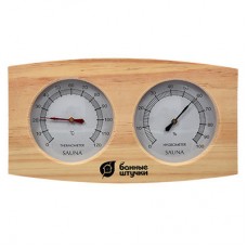 Термометр с гигрометром для бани и сауны Банная станция 18024 в СПб, Санкт-Петербурге купить