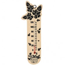 Термометр для бани и сауны Банные Штучки Банный веник 18050 в СПб, Санкт-Петербурге купить