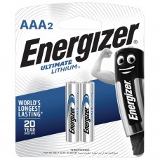 Батарейки литиевые Energizer Ultimate Lithium FR03 (AAA) 2 шт 639170 (454666)