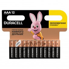 Батарейки алкалиновые Duracell Basic LR03 (AAA) 12 шт (451362) (1) в СПб, Санкт-Петербурге