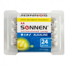 Батарейки алкалиновые  Sonnen Alkaline LR6 (АА) 24 шт 455095 (2)