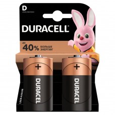 Батарейки алкалиновые Duracell Basic LR20 (D) 2 шт MN1300DLR20 (450401) (2)