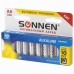 Батарейки алкалиновые Sonnen Alkaline LR6 (АА) 10 шт 451086 (6) в СПб, Санкт-Петербурге купить