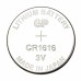 Батарейка литиевая GP Lithium CR1616 1 шт CR1616RA-7C5 в СПб, Санкт-Петербурге купить