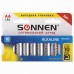 Батарейки алкалиновые Sonnen Alkaline LR6 (АА) 10 шт 451086 (6) в СПб, Санкт-Петербурге купить