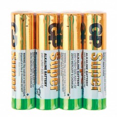 Батарейки алкалиновые GP Super LR03 (AAA) 4 шт 24ARS-2SB4 (5) в СПб, Санкт-Петербурге купить