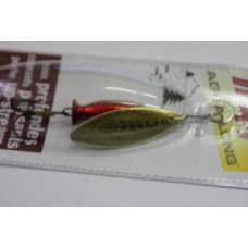 Блесна вращ. MEPPS Aglia Longue Heavy OR-OR/RGEблистер №1+ (12г) LHE100ORB11