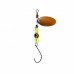 Мини блесна вертушка Premier Fishing Micro-spini 2г, цвет РЧ розово-черный в СПб, Санкт-Петербурге купить