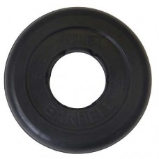 Блин для штанги обрезиненный MB Atlet d-51 1,25 кг