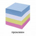 Блок для записей с клеевым краем Staff куб 8х8 см цветной/белый 120383 (6) в СПб, Санкт-Петербурге купить