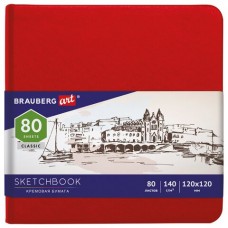 Скетчбук 120х120 мм 80 листов 140 г/м2 слоновая кость 113190 (2)