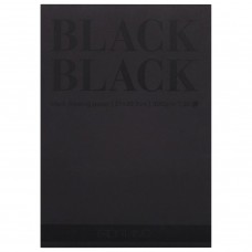 Скетчбук черный А4 Fabriano BlackBlack 20 листов, 300 г/м2, черная бумага 19100390