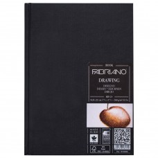 Блокнот для эскизов А5 Fabriano Drawingbook 60 листов, 160 г/м2, мелкое зерно 19100009