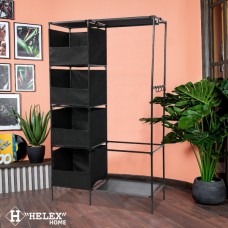 Напольная вешалка для одежды Helex Home W-32 чёрная