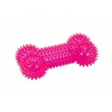 Игрушка для собаки Marli Кость с шипами и пищалкой 16 см