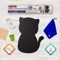 Доска на холодильник магнитно-меловая Brauberg Pussy Cat 30х40 см 237840 (1)