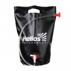 Ведро-душ Helios T-VD-12.5-B походный 12,5л ПВХ 650г/м.кв, h 44 см, d 22 cм 342536