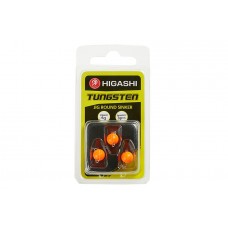 Грузила Higashi Jig Tungsten Sinker R Fluo Orange 2г (4 шт)