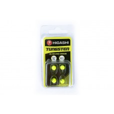 Грузила Higashi Jig Tungsten sinker R Fluo Yellow 2г (4 шт)