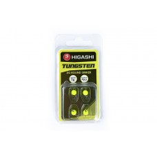 Грузила Higashi Jig Tungsten sinker R Fluo Yellow 1г (4 шт)