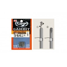 Набор грузил Linesystem G7 tungsten screw sinker straight 1,3г (6 шт)