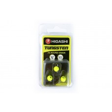 Грузила Higashi Jig Tungsten sinker R Fluo Yellow 3г (3 шт)