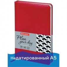 Ежедневник недатированный А5 Brauberg Rainbow 136 листов 111667 (2)