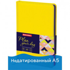 Ежедневник недатированный А5 Brauberg Rainbow 136 листов 111670 (2) в СПб, Санкт-Петербурге