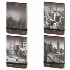 Блокнот А6 Brauberg X-Writer Города 80 листов, клетка 111052