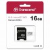 Карта памяти micro SDHC 16 GB Transcend UHS-I U1 95 Мб/сек (class 10) с адаптером в СПб, Санкт-Петербурге купить