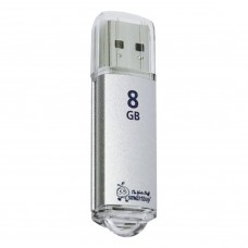 Флешка 8 GB Smartbuy V-Cut USB 2.0 металлический корпус (SB8GBVC-S) (3)