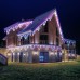 Электрогирлянда Vegas 24V Бахрома 288 разноцветных LED ламп, 72 нити, 12*0,6 м 55159 в СПб, Санкт-Петербурге купить
