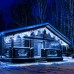 Электрогирлянда Vegas 24V Бахрома 192 холодных LED ламп, 48 нитей, 6*0,6 м, 8 режимов 55157 в СПб, Санкт-Петербурге купить