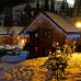 Уличная светодиодная гирлянда (теплый свет) Vegas Бахрома 72 LED, 18 нитей, 3х0,6 м, 24V 55011 в СПб, Санкт-Петербурге купить