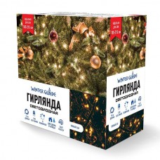 Светодиодная гирлянда (теплый свет) Winter Glade CK700 для улицы и дома 1400 см в СПб, Санкт-Петербурге