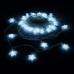 Светодиодная гирлянда для дома (холодный свет) Vegas Снежинки 80 LED, 10 м, 220V 55082 в СПб, Санкт-Петербурге купить