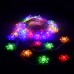 Светодиодная гирлянда для дома (мультиколор) Vegas Цветочки 80 LED, 10 м, 220V 55084 в СПб, Санкт-Петербурге купить