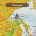 Карта России физическая интерактивная Brauberg 101х70 см 1:8,5М 112392 (4) в СПб, Санкт-Петербурге купить