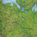 Карта России физическая интерактивная Brauberg 101х70 см 1:8,5М 112392 (4) в СПб, Санкт-Петербурге купить