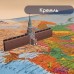 Карта России интерактивная Brauberg 101х70 см 1:8,5М в тубусе 112396 (3) в СПб, Санкт-Петербурге купить