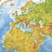 Карта мира физическая интерактивная Brauberg 101х66 см 1:29М 112377 (4) в СПб, Санкт-Петербурге купить