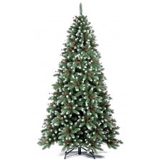 Ель Royal Christmas Seattle заснеженная шишки/ягоды 525210 (210 см)