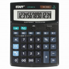 Калькулятор настольный Staff STF-888-14 14 разрядов 250182 (1) в СПб, Санкт-Петербурге купить