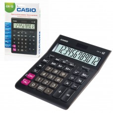 Калькулятор настольный Casio GR-12-W-EP 12 разрядов 250380 (1) в СПб, Санкт-Петербурге