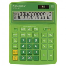 Калькулятор настольный Brauberg Extra-12-DG 12 разрядов 250483 (1)