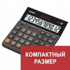Калькулятор настольный Casio DH-12-BK-S-EP 12 разрядов 250386