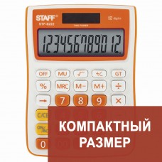 Калькулятор настольный Staff STF-6222 12 разрядов 250292
