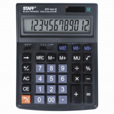 Калькулятор настольный Staff STF-444-12 12 разрядов 250303 (1) в СПб, Санкт-Петербурге