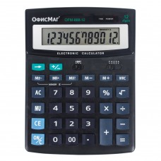 Калькулятор настольный Офисмаг OFM-888-12 12 разрядов 250224 (1) в СПб, Санкт-Петербурге